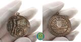 Erfurt, Stadt Silbermedaille 1926 Auf das 7. Thüringer Freundschaftsschießen. Steiger Schützencorps Erfurt. VF+, kl. Randfehler