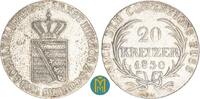 Sachsen-Coburg-Gotha 20 Kreuzer Ernst I. 1806-1844. Gotha / F. Helfricht. -