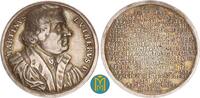 Sachsen-Gotha-Altenburg Silbermedaille von Wermuth Halbtalergewicht Lebenslauf von Luther. -