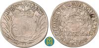 Sachsen-Saalfeld 1/12 Taler Johann Ernst 1680-1729. R! -