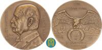 Bronzemedaille v. Kiemlen, b. M.u.W. Auf die Fernfahrt des LZ 4 nach Echterdingen. -