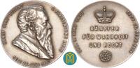 Lippe-Detmold. Silbermedaille Ernst 1897-1904. Auf seinen Tod. -