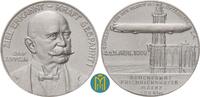 Deutschland / Kaiserreich Aluminiummedaille von Wernstein Zeppelin LZ 4. Unglück bei Echterdingen.Dauerfahrt Friedrichshafen - Mainz. -