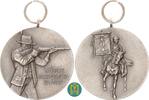 Kaiserreich / Württemberg versilberte Bronzemedaille Kriegerbund Württemberg. -