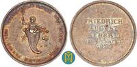 Sachsen-Albertinische Linie Silbermedaille Auf Geburt des Prinzen Albert 1828 Anton. -