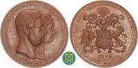 Brandenburg-Preußen. Bronzemedaille von J. u. L. Wiener. Auf die Internationale Austellung Flora in Köln. -