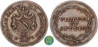 Baden-Durlach Silbermedaille Karl Friedrich 1746-1811. 200-Jahrfeier des Gymansiums in Karlsruhe. -