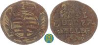 Sachsen-Coburg-Saalfeld 1 Heller Christian Ernst und Franz Josias 1729-1745. -