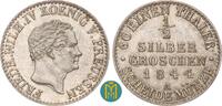 1/2 Silbergroschen 1844 A Brandenburg-Preußen. Friedrich Wilhelm IV. 1840-1861. gutes vorzüglich