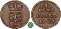 1/2 Liard (Demi Liard) 1783 Luxemburg Joseph II 1780-1790. sehr schön