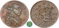 Anhalt-Zerbst 1 Pfennig Friedrich August 1747-1793. -