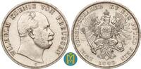 Brandenburg-Preußen. 2 Taler (Doppeltaler) Wilhelm I. 1861-1888. -