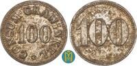 100 Pfennig  Sachsen-Coburg-Gotha CONSUM - CRAWINKEL sehr schön,etwas korrodiert.