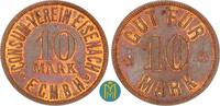 10 Mark  Sachsen-Weimar-Eisenach CONSUM-VEREIN EISENACH E.G.M.B.H vorzüglich