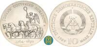 Deutschland - DDR 10 Mark Zum 225. geburtstag von Johann Gottfried Schadow. -