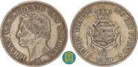 1/6 Taler 1860 B Sachsen-Albertinische Linie Johann 1854-1873. sehr schön