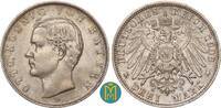 Kaiserreich / Bayern 3 Mark Otto 1886-1913. -