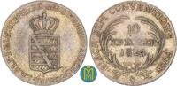 10 Kreuzer 1824 Sachsen-Coburg-Saalfeld Ernst I., 1806-1826. fast sehr schön