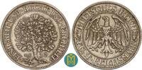 Weimarer Republik 5 Reichsmark Eichbaum 1930 J gutes sehr sch&ouml;n 4,950.35 元  ＋  155.92 元 运费