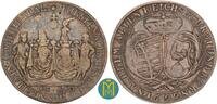 Henneberg, Grafschaft nach der Teilung. 1 Taler 1699 BA. Ausbeute der Gr... 4,950.35 元  ＋  155.92 元 运费