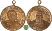 Erfurt / Stadt. Goldbronzemedaille von M.W. 1901 Auf die Bismarcks&auml;ule z... 506.73 元  ＋  155.92 元 运费