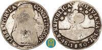 Bolivien 4 Soles 1830 sch&ouml;n 210.49 元  ＋  116.94 元 运费