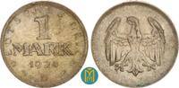 Weimarer Republik 1 Mark 1924 D gutes sehr sch&ouml;n 101.35 元  ＋  116.94 元 运费