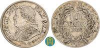 Italien-Kirchenstaat Vatikan 10 Soldi 1867 Pio IX. 1846-1878. sehr sch&ouml;n 116.94 元  ＋  116.94 元 运费
