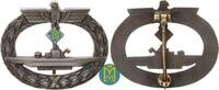 Deutschland / 3. Reich. U-Boot-Kriegsabzeichen. 1933-1945. I-II 3,508.12 元  ＋  155.92 元 运费
