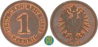 Deutsches Kaiserreich. 1 Pfennig 1889 A vorz&uuml;glich-Stempelglanz. 155.92 元  ＋  116.94 元 运费