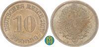 Deutsches Kaiserreich. 10 Pfennig 1876 A vorz&uuml;glich-Stempelglanz. 233.87 元  ＋  116.94 元 运费