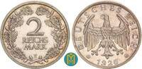 Weimarer Republik 2 Mark 1926 E fast vorz&uuml;glich 194.90 元  ＋  116.94 元 运费