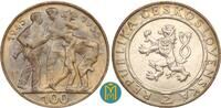 Tschechoslowakei 100 Kronen 1955 10. Jahrestag der Befreiung fast vorz&uuml;g... 83.97 US$  +  50.38 US$ shipping