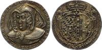 Bayern, Kurfürstentum Silberne Gussmedaille Ferdinand Maria (1651-1679): auf die Vormundschaft seiner Mutter Maria Anna -
