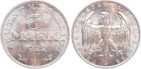 Deutschland, Weimarer Republik 3 Mark Verfassungstag (3 Jahre Weimarer Reichsverfassung vom 11. August 1919) -