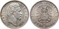 Deutsches Kaiserreich, Bayern 5 Mark Ludwig II. (1864-1886) -
