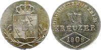 Würzburg, Großherzogtum 6 Kreuzer Ferdinand von Österreich (1806-1814) -