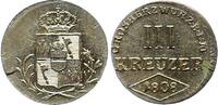 Würzburg, Großherzogtum 3 Kreuzer Ferdinand von Österreich (1806-1814) -