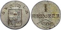 Würzburg, Großherzogtum 1 Kreuzer Ferdinand von Österreich (1806-1814) -