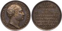 Bayern, Königreich Silbermedaille Maximilian I. Joseph (1808-1825): auf sein 25-jähriges Regierungsjubiläum -