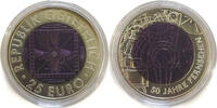 Österreich 25 EURO 2005 50 Jahre Fernsehen HGH 95.47 US$  +  40.75 US$ shipping