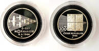Tschechien 200 Kronen D-Day - Normandie - Proof selten! -
