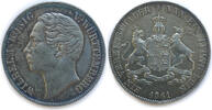 Württemberg 1 Vereinsthaler 1861 Wilhelm König von Württemberg SS+ 250.32 US$  +  40.75 US$ shipping