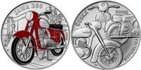 Tschechien 500 500 Kronen Motorrad Jawa 250 st -