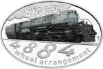 Niue 1 NZD 2024 Berühmte Dampflokomotive-Silbermünze Big Boy proof Polie... 109.44 US$  +  40.75 US$ shipping