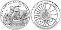 Tschechien On Wheels - Motorcycle JAWA Californian 1 NZD 2024 Polierte Platte