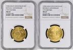 Tschechoslowakei 1974 Münzset von 2 Goldnachprägungen des 2 und 4 Dukate... 11,631.28 US$  +  52.39 US$ shipping