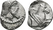 Cilicia, uncertain (Tarsus?), obol (Silver, 0.63 g), 4th century BC. -
