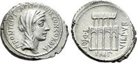 P. FONTEIUS P.f. CAPITO and T. DIDIUS. AR Denarius (4.00 g, 20.5 mm). -