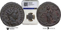 CCG Certified! TACITUS (275-276). Antoninianus. Lugdunum. Rare -
